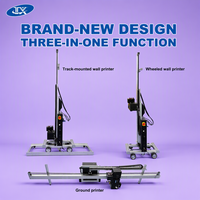 Mesin Printer 3D Vertikal UV Inkjet 2 in 1 untuk Dinding dan Lantai, untuk Pencetakan Beton, Keramik, Kaca, Kayu, dan Mural Besar