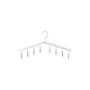 Fasola Folding Clothes <b>Drying</b> <b>Rack</b> White Portable Hanger For Home Travel Dormitory Use Multifunctional Storage Solution - Product Image 5