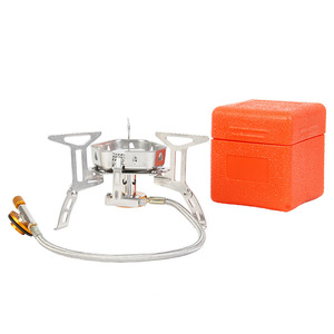 JWQ-030 Camping en plein air Réchauds à gaz pliants Portable <span class=keywords><strong>Solo</strong></span> Camp Randonnée Mini Réchaud à gaz - Product Image 4