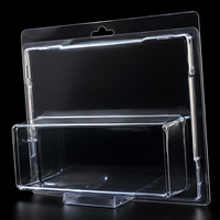 Emballage thermoformé personnalisé en PET, boîte en plastique transparente à clapet pour l'affichage de produits en vente au détail
