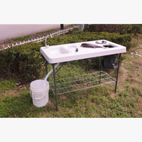 Station de travail multi-usage en plastique de vente chaude pour la pêche de chasse de camping
