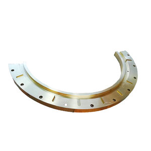 ZCuAl9Mn2, arandela de cojinete de empuje de bronce y latón plano forjado, equipo de alta presión, tipo BOP, proceso de fundición, piezas de máquina minera - Product Image 2
