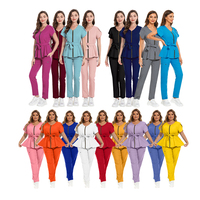 Ensemble de blouses médicales pour femmes, personnalisées par le fabricant, confortables, ajustables, tendance, 2026