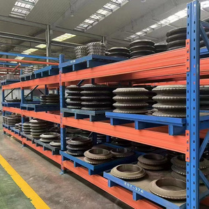 Palette résistante réglable d'étagère industrielle de stockage d'entrepôt 2 couches étagère de 4 couches - Product Image 6