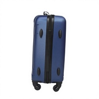Valise à roulettes personnalisée à 4 roues, chariot en fer, valise rigide en ABS, fabricant de bagages à main