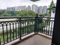 Elegantes Aluminium-Garten-Geländer in Traditioneller Grauer Farbe, Witterungsbeständig, Hochwertige Leistung für Wohnhäuser, Treppen, Villen und Hotels