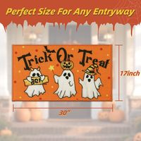 Geister-Halloween Getuftet Moderne Dekorative Türmatte Indoor Gruselige Eingangsmatte Rutschfeste Waschbare Eingangsbereich-Teppiche
