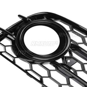 Rejilla de Alta Calidad para Faros Antiniebla de Coche, 2 Piezas, Diseño de Panal Hexagonal, para Audi A4 B8 S-Line S4 2008 2009 2010 2011 2012 - Product Image 6