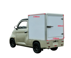 Nouvelle conception de fourgonnette électrique de vente en gros d'usine chinoise pour voiture sans permis sans permis de conduire camion à glace scooter - Product Image 4