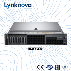 เซิร์ฟเวอร์ PowerEdge R740 แบบแร็ค 2U 8SFF 8*2.5 ระดับองค์กร มีสินค้าในสต็อก เซิร์ฟเวอร์แบบสองซ็อกเก็ต 2U รองรับการจำลองเสมือน VDI AI และการใช้งานอื่นๆ - Product Image 1