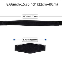 Genouillère en néoprène pour la bande de soutien du genou à compression précise pour la course