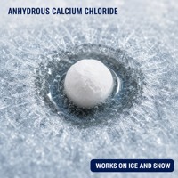 Chlorure de calcium anhydre en poudre, haute pureté, qualité industrielle, produit chimique
