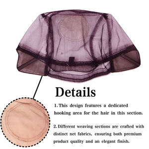 Gorro Antimicrobiano Absorbente <span class=keywords><strong>de</strong></span> Sudor <span class=keywords><strong>para</strong></span> Peluca, con Frente <span class=keywords><strong>de</strong></span> Encaje y Ganchos Ajustables <span class=keywords><strong>para</strong></span> un Uso Seguro y sin Picazón - Product Image 2