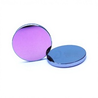 Lentille de machine de gravure laser à focalisation en arsène de gallium (GAAS) 25/25,4 mm non revêtue, personnalisable, vente en gros