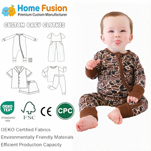 Pijamas de Bebê em Viscose de Bambu Orgânico, Macios e Respiráveis, Macacão de Manga Longa para Recém-Nascidos - Product Image 1
