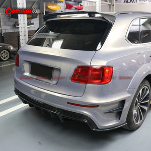 ชุดแต่งตัวถังคาร์บอนไฟเบอร์ครึ่งคันสไตล์ MSY สำหรับ Bentley Bentayga ปี 2016 ประกอบด้วยลิ้นกันชนหน้า คิ้วล้อ ฝาครอบกระจกมองข้าง และชุดสปอยเลอร์หลัง - Product Image 4