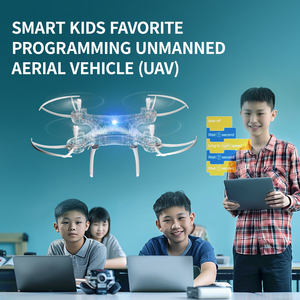 DWI Toys Educación <span class=keywords><strong>Drone</strong></span> Curso de enseñanza Control de computadora Programación gráfica Quadcopter Avión de entrenamiento para niños - Product Image 6