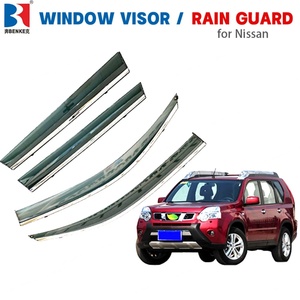 Déflecteurs de vent et pare-pluie pour vitres de Nissan X-Trail T31 (2008-2013) – Ensemble de pare-soleil premium pour protection et confort - Product Image 1