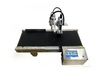 Bande transporteuse de bureau petite machine d'impression automatique à jet d'encre Tij à données variables numériques de haute précision en ligne