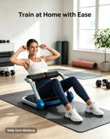 Appareil de fitness portable pour abdominaux et sit-ups, amincissant le ventre, pour la maison