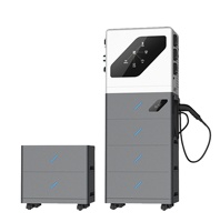 Inverter tenaga surya hibrida 7kw, stasiun pengisian daya kendaraan listrik cepat 30kwh Ev Dc luar ruangan