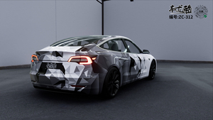 Ventas directas de fábrica Decoración <span class=keywords><strong>automotriz</strong></span> Película de coche Pegatinas personalizadas Vinilo Película de envoltura de coche <span class=keywords><strong>Camuflaje</strong></span> vinilo de envoltura de coche - Product Image 6