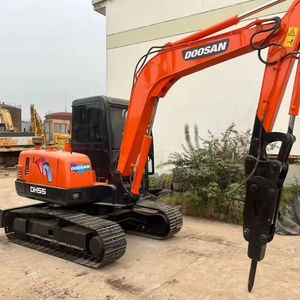 รถขุดมือสอง Doosan DH55 ขนาด 5.5 ตัน พร้อม EPA/CE ชั่วโมงการทำงานต่ำ คุณภาพสูง เหมาะสำหรับงานเกษตร มีสินค้าในสต็อก - Product Image 1
