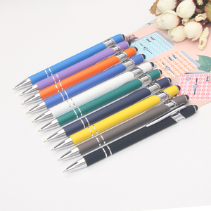 Jingda brand Marketing articoli <span class=keywords><strong>da</strong></span> regalo promozionale <span class=keywords><strong>penna</strong></span> dello schermo di tocco multi colore del metallo pennino stilo con logo personalizzato - Product Image 5
