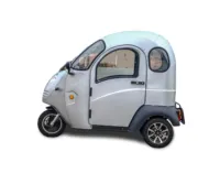 Scooter Elétrico de Alta Qualidade com 3 Rodas, Triciclo Elétrico com Deficiência, Coberto, Fábrica