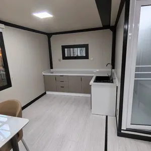 La Casa de expansión plegable personalizada con 2-3 dormitorios prefabricada con 20 pies es adecuada para uso familiar o <span class=keywords><strong>alquiler</strong></span> comercial. - Product Image 2