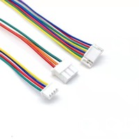 Konektor Kabel Betina Pa66 Pitch 2.5mm Asli, Kabel Harness Perakitan Adaptor JST XH 2-4 Pin Kustom untuk Elektronik Otomotif