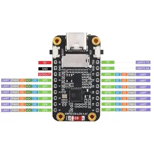ESP32-C6 Development Board 1.47-Inch LCD Display Onboard RGB <b>MicroSD</b> <b>Card</b> Slot WiFi 6 for Microcontroller - Product Image 2