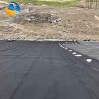 Lámina de Geomembrana de HDPE para Piscifactorías, Camaroneras, Revestimiento de Presas y Vertederos - Anti-UV, Duradera, Garantía de 5+ Años