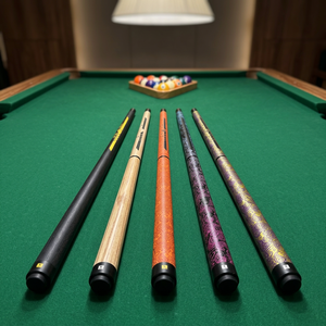 Taco de billar de fibra de carbono con punta de 11.5mm, 58 pulgadas, taco de 2 piezas con unión radial para billar y snooker - Product Image 3