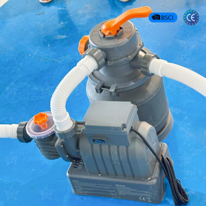 <span class=keywords><strong>Kit</strong></span> complet de <span class=keywords><strong>pompe</strong></span> de filtration de <span class=keywords><strong>sable</strong></span> pour piscine gonflable, équipement de nettoyage de la circulation de l'eau avec prise standard européenne - Product Image 4