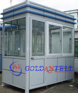 Casetta prefabbricata in acciaio per la sicurezza, casetta di guardia per parcheggi, box di sorveglianza, chiosco modulare per il recupero delle tariffe per hotel e quartieri - Product Image 3
