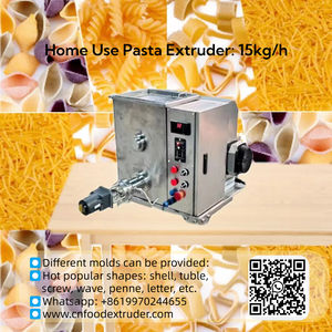 Machine multifonctionnelle de fabrication de pâtes 15 kg/h 40 kg/h à la maison Machine de fabrication de spaghettis macaroni fusilli <span class=keywords><strong>couscous</strong></span> restaurant - Product Image 3