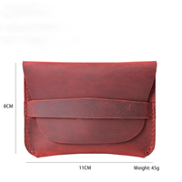 Crazy Horse porte-monnaie en cuir rétro en cuir véritable changement portefeuille sac en cuir véritable casque carte argent et autre pochette de rangement