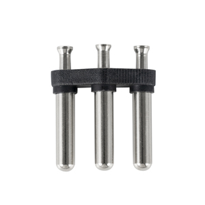 Brazil inmetro cấp giấy chứng nhận 4.8mm 3 prong cắm chèn - Product Image 1