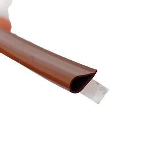 <span class=keywords><strong>Joint</strong></span> en silicone en forme de goutte d'eau type larme cadre de <span class=keywords><strong>porte</strong></span> auto-adhésif isolation de fumée bande d'étanchéité en <span class=keywords><strong>caoutchouc</strong></span> de silicone ignifuge - Product Image 2