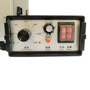 Machine d'étiquetage semi-automatique pour bouteilles rondes avec codeur de date, emballage métallique, cœur PLC, 650*300*550mm, vitesse d'étiquetage 25-50 pièces/min - Product Image 5