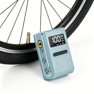 Bomba Eléctrica Portátil de Bolsillo con Logotipo Personalizado, Válvula Presta y Schrader, Mini Bomba Eléctrica para Bicicletas de Montaña, Carretera, Balones y Motocicletas - Product Image 1
