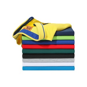 Premium Long Sleeve Polo Shirt Custom Logo Men 100% Pure Cotton Business Casual Polo Luxury Embroidery Turn-down Collar Polo Top