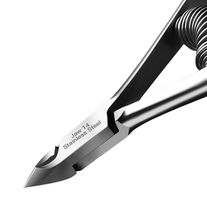 Wholesale Professional Silver Stainless Steel Spring Nail Clipper <strong>Cutter</strong> Cuticle Nippers <strong>Cutticle</strong> for dead skin remover - Product Image 3