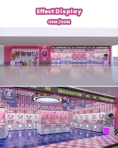 Clawee Mini xu-hoạt động Arcade Máy kim loại Claw bán hàng tự động quà tặng đồ chơi bán lẻ các mặt hàng chơi trò chơi & giành chiến thắng giải thưởng - Product Image 2