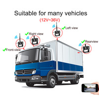 1080p 2MP 5MP IR Vision nocturne sans fil Wifi IP caméra réseau véhicule caméra de recul pour voiture camion sécurité rétroviseur