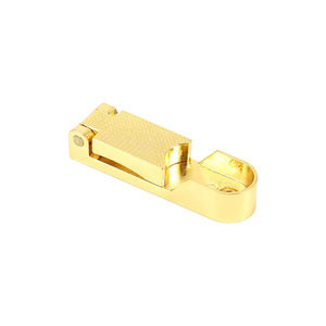 Zinc Alloy Flip Top <b>Clothes</b> <b>Rack</b> Holder 16 Inch Wall Mount Detachable Gold Wardrobe Hardware Accessory - Product Image 1