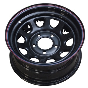 RICHRISE Jante de remorque en acier <span class=keywords><strong>14</strong></span> <span class=keywords><strong>pouces</strong></span> 14x5.0 pour remplacement de VR, compatible avec <span class=keywords><strong>pneu</strong></span> 195/75R14, fabriquée au Shandong - Product Image 2