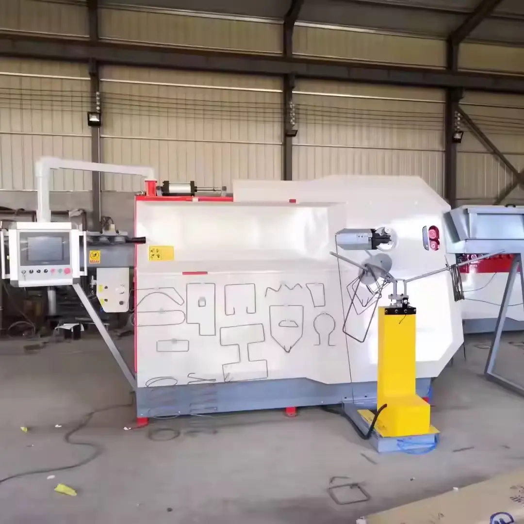 CNC demir çubuk bükme makinesi 2D/3D çelik Bar bükücü makine fiyatları