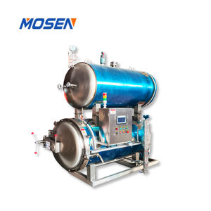 <span class=keywords><strong>Autoclave</strong></span> Industriale Personalizzabile per Sterilizzazione ad Alta Pressione di Bottiglie di Vetro e Alimenti - Product Image 1